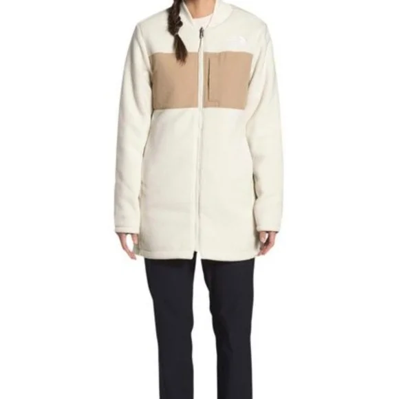 The NorthFace Womens Reversible Insulated Heatseeker Khaki Jacket Size Small NWT - Picture 3 of 16